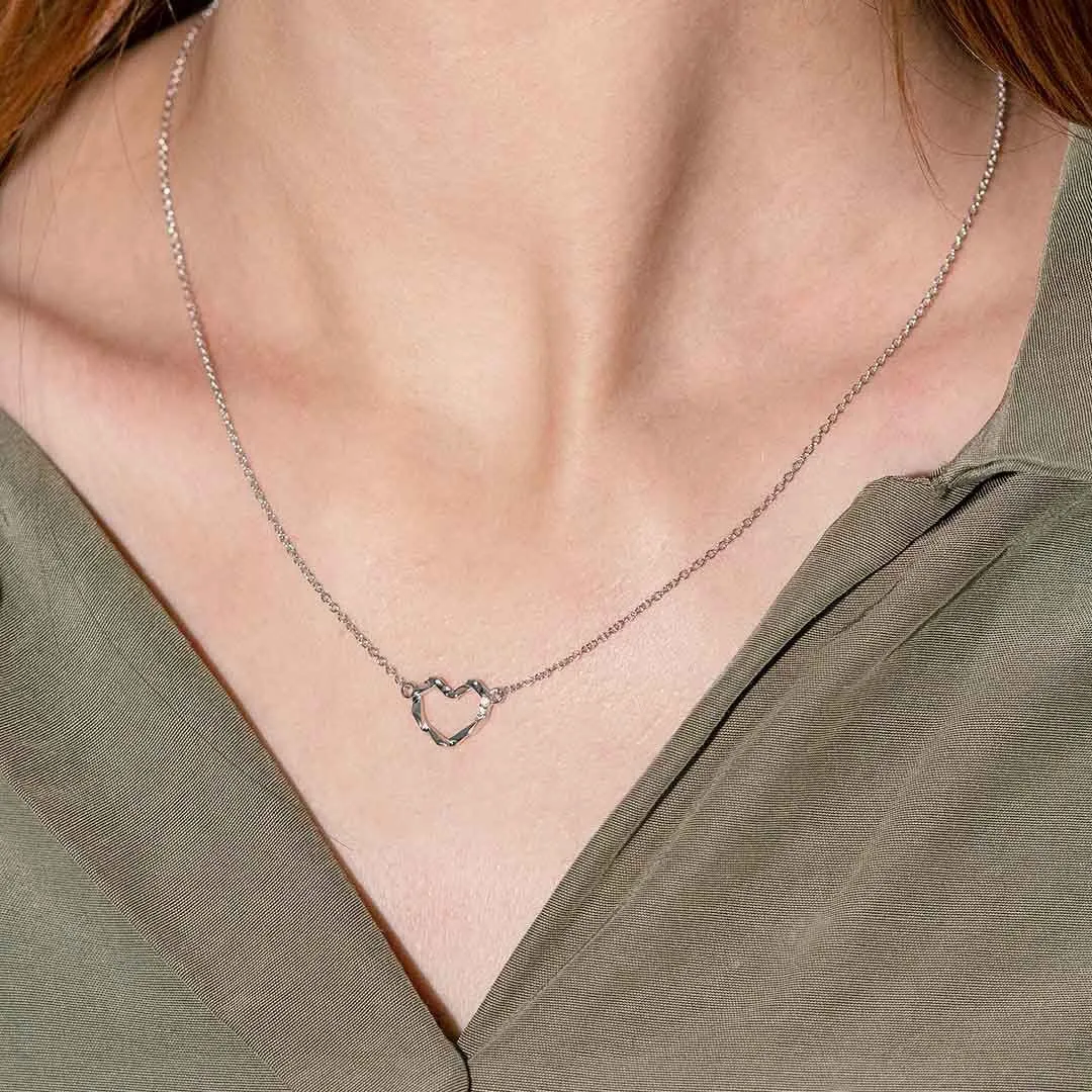 [-50%] Heart Necklace