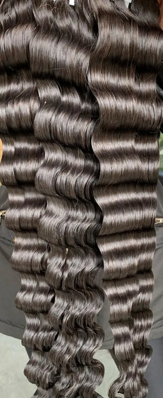 13x4 Ocean Wavy Curl Raw Vietnamese wig