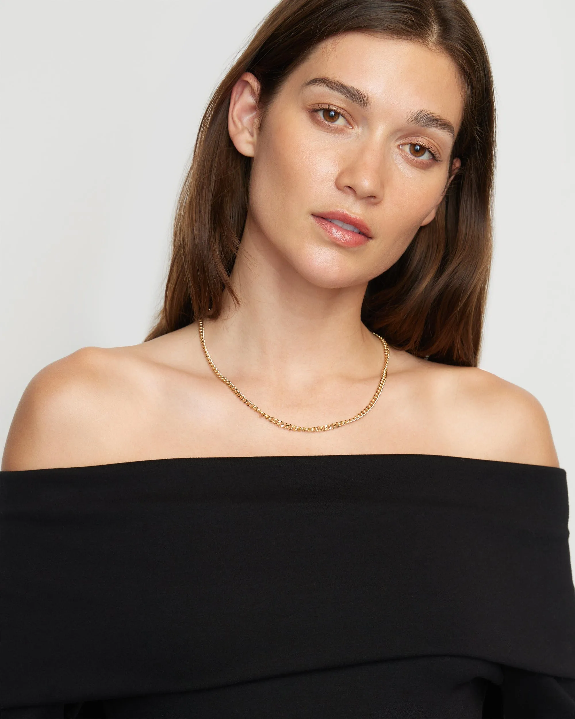 14K Gold Plated Chain Link Necklace