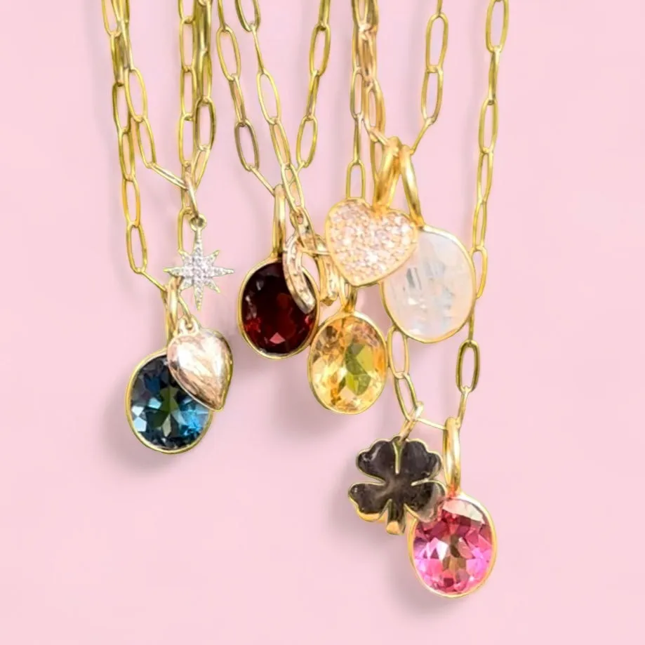 14k Heart Charm