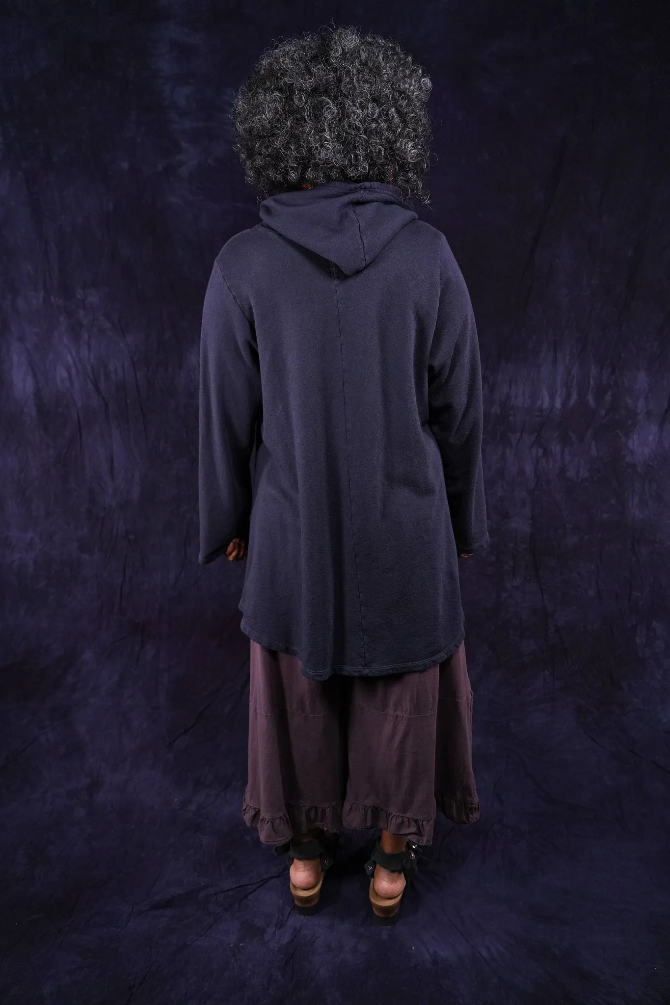 1607 Sweet Pocket Hoodie Black Sand-P