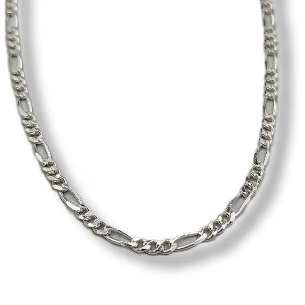 16" Sterling Silver Chain Figaro