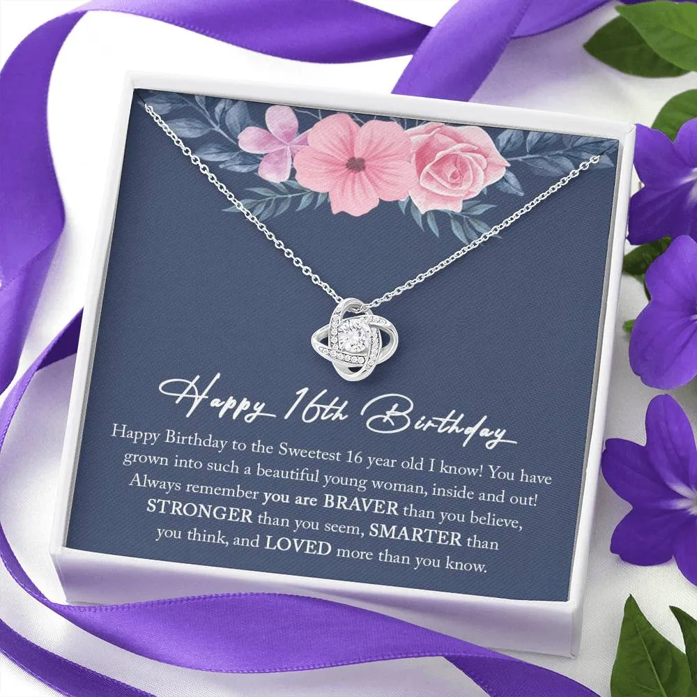16th Birthday Gift Girl, Sweet 16 Gift For Girl, Sweet 16 Necklace, Gift For 16 Year Old Girl, Sweet Sixteen
