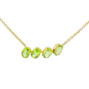1870 Collection 14k Yellow Gold Peridot Necklace