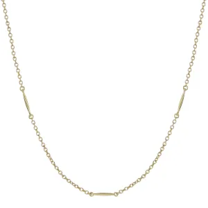 18K Gold Small Lure Necklace