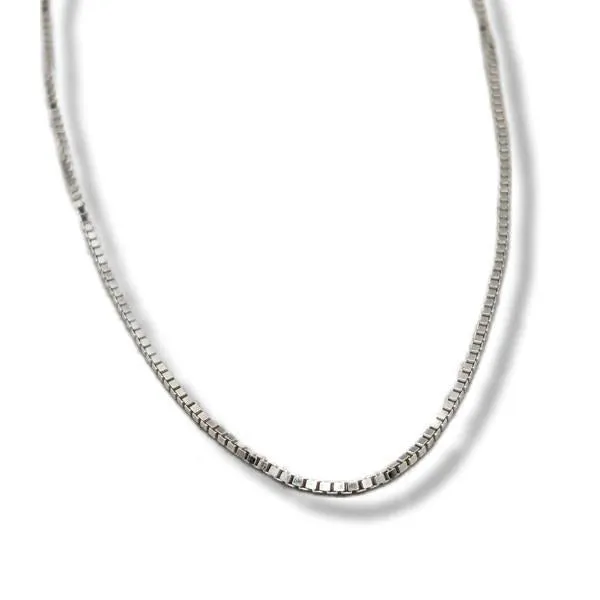 30" Sterling Silver Chain Light Box