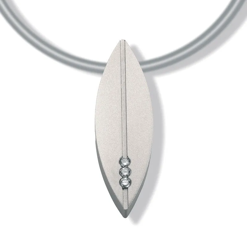31364-01 TeNo Titanium Pendant (choose chain separately)