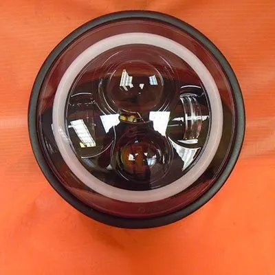 7" DAYMAKER Yamaha Royal Star Venture BLACK with PINK Halo Projector HID LED Light Bulb Headlight Motorcycle