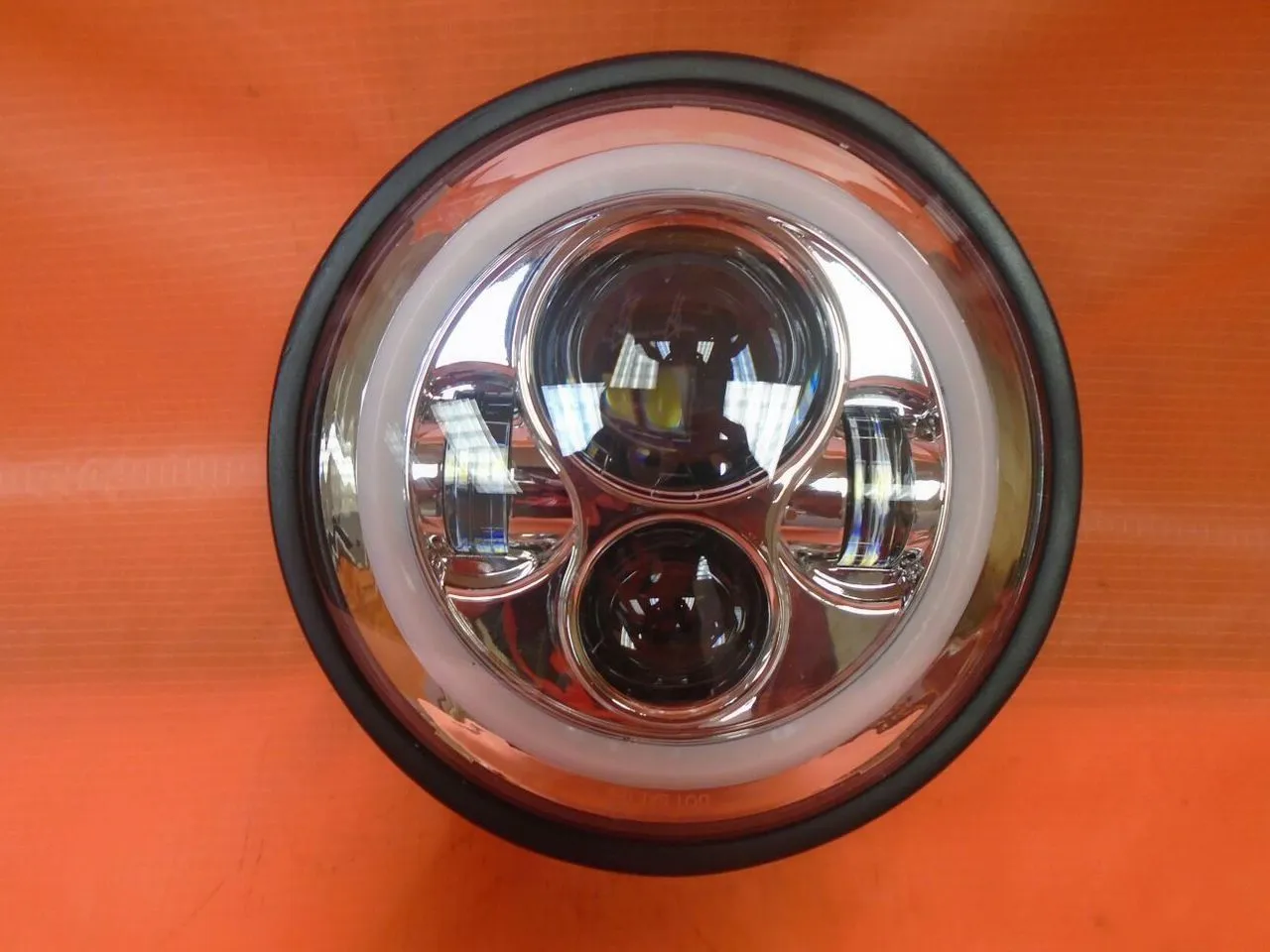 7" DAYMAKER Yamaha Royal Star Venture CHROME with BLUE Halo Projector HID LED Light Bulb Headlight Motorcycle