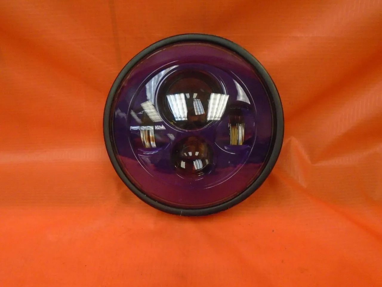 7" DAYMAKER Yamaha Royal Star Venture PURPLE Projector HID LED Light Bulb Headlight Motorcycle