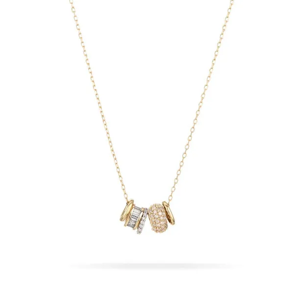 ADINA REYTER BEAD PARTY NEW DIAMOND RAGER NECKLACE