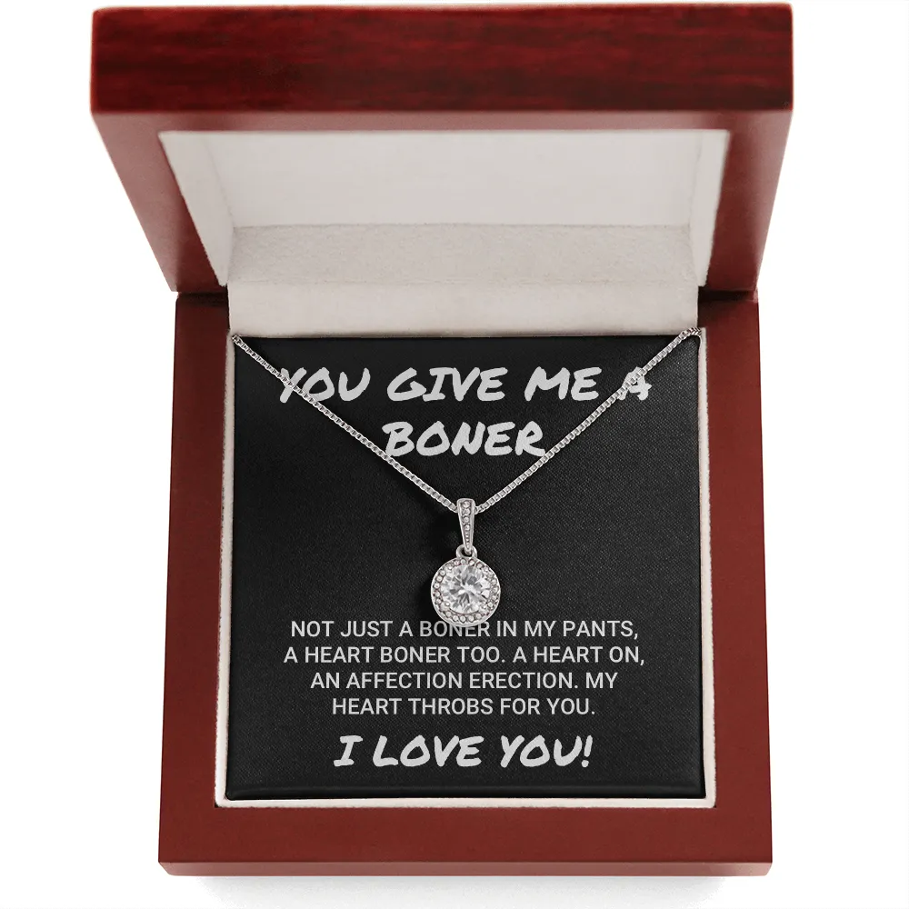 Affection Erection Funny Valentine's Necklace