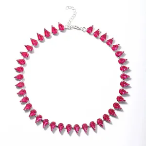 After The Storm Necklace in Pink