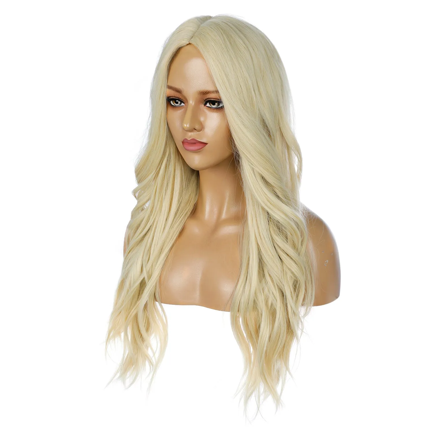 Alice | 613 Blonde Long Wavy Synthetic Hair Wig