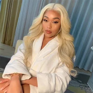 Alice | 613 Blonde Long Wavy Synthetic Hair Wig