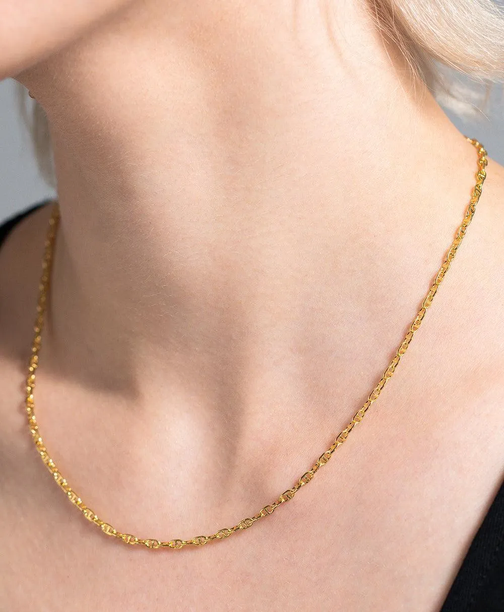 Alma Necklace 18ct Gold Plated