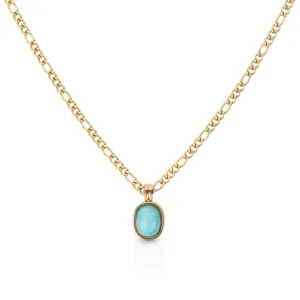 Amazonite Charm Necklace