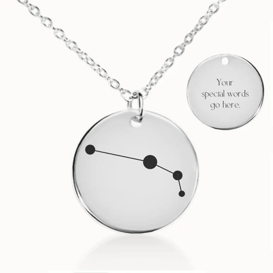 Aries Zodiac Necklace