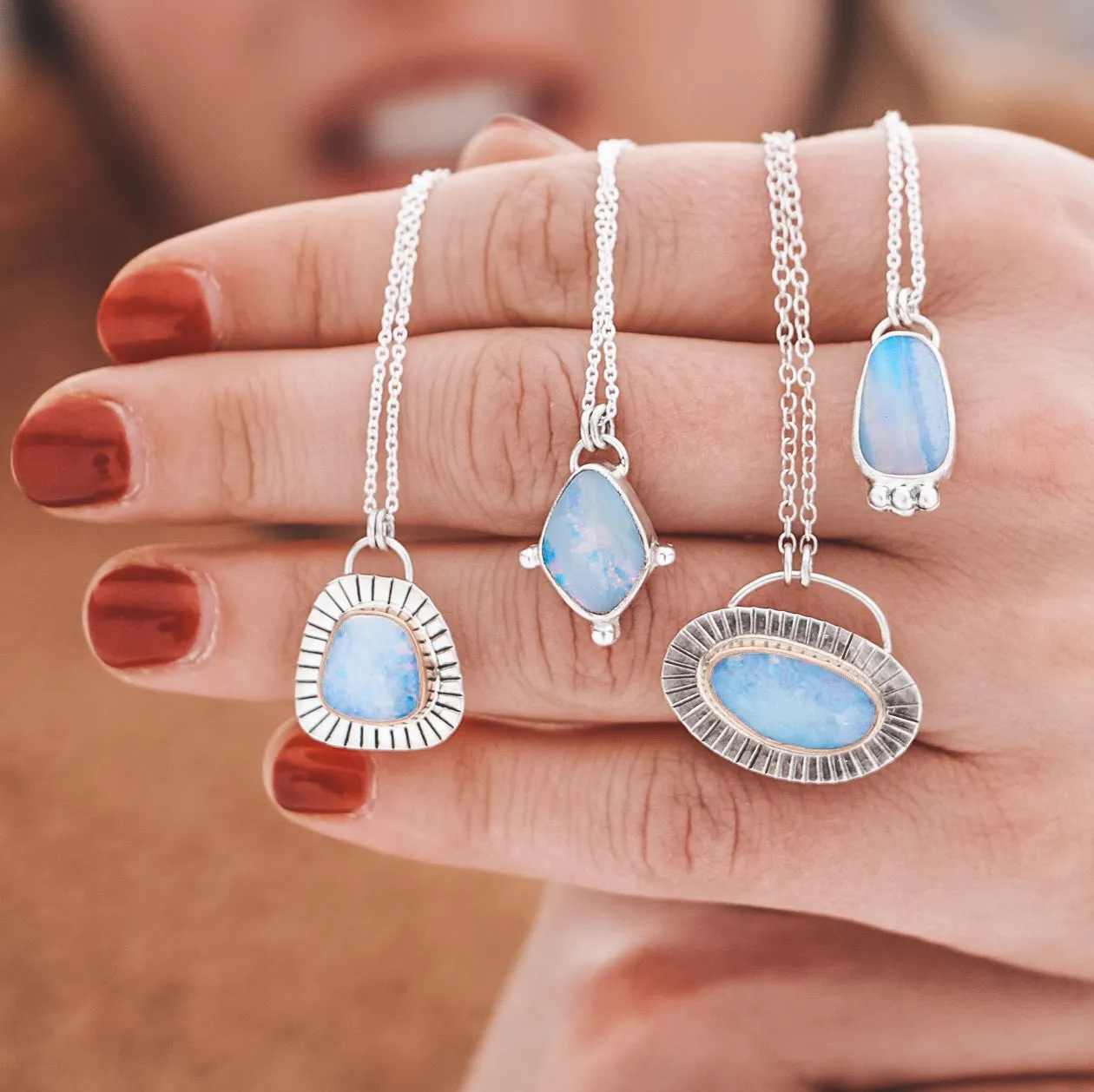Australian Opal Necklace #3