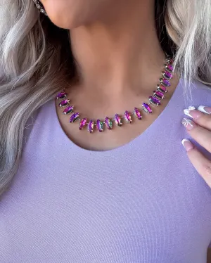 Ava Gem Dazzled Necklace