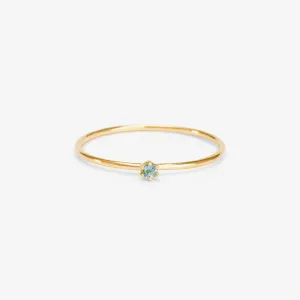 Baby Aquamarine Ring | R1601AQ