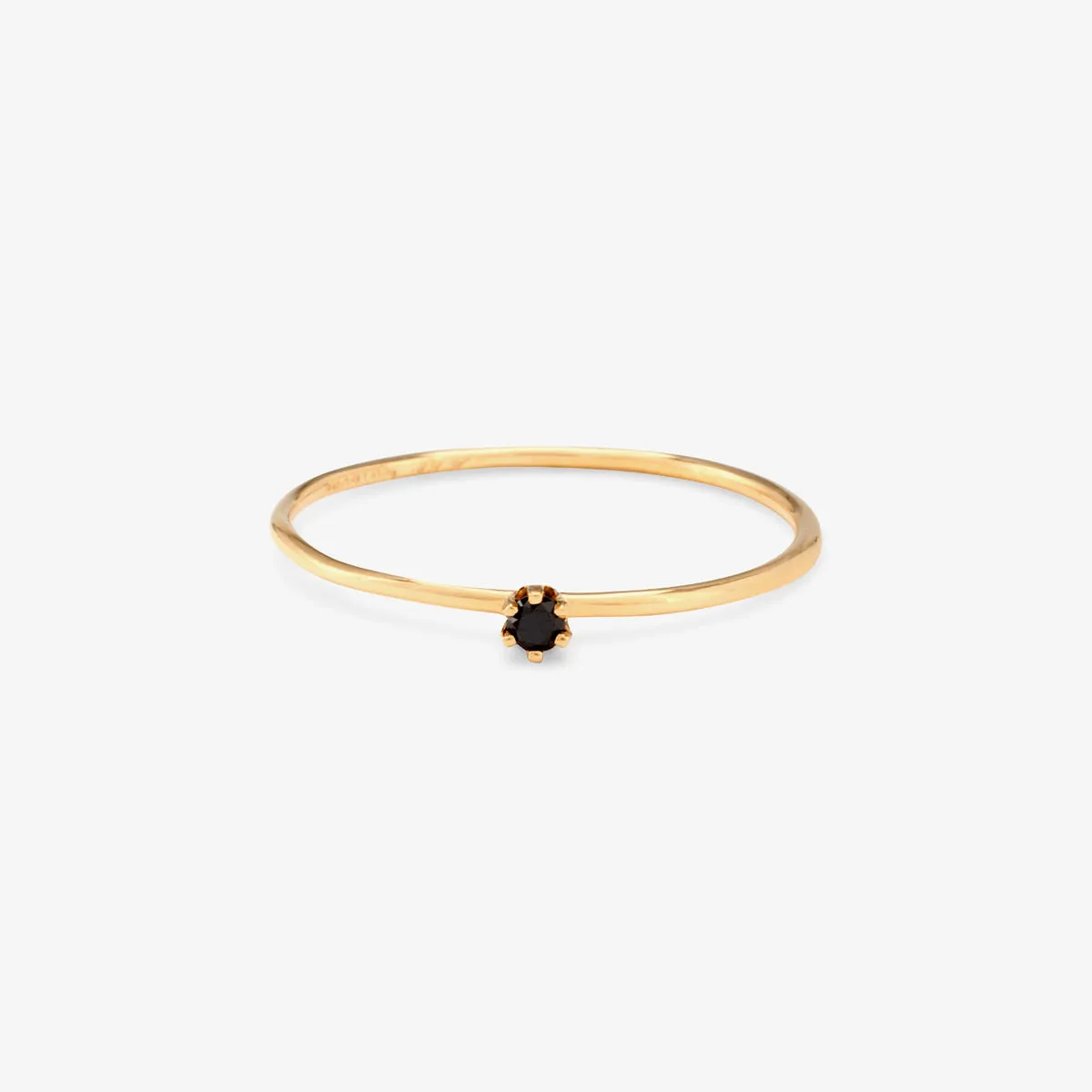 Baby Black Diamond Ring | R1601BK