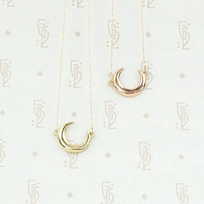 Baby Moon Necklace by 720