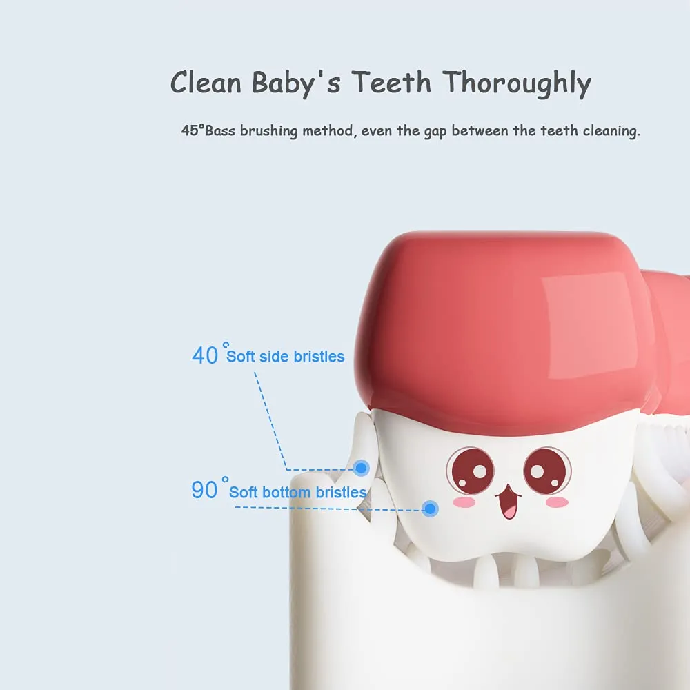 Baby Toothbrush Children 360 Degree U-shaped Child Toothbrush
