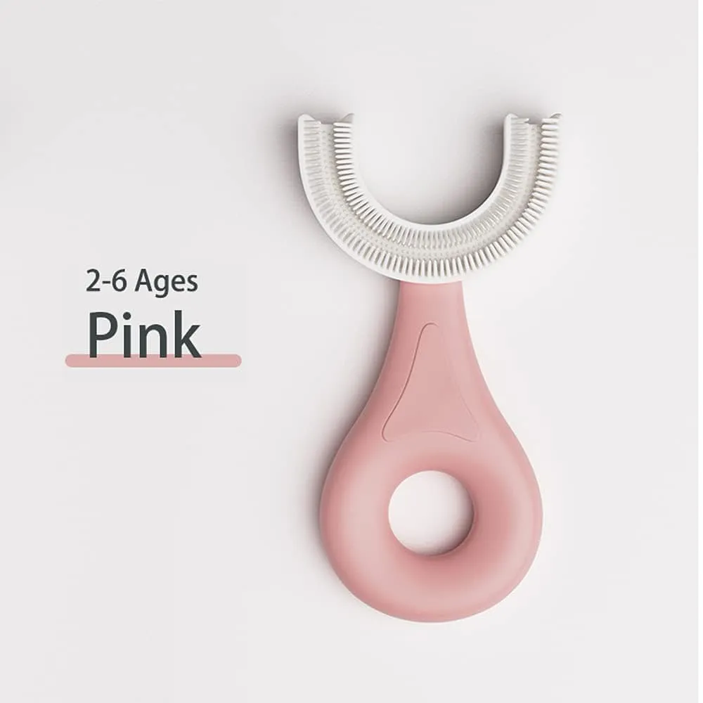 Baby Toothbrush Children 360 Degree U-shaped Child Toothbrush