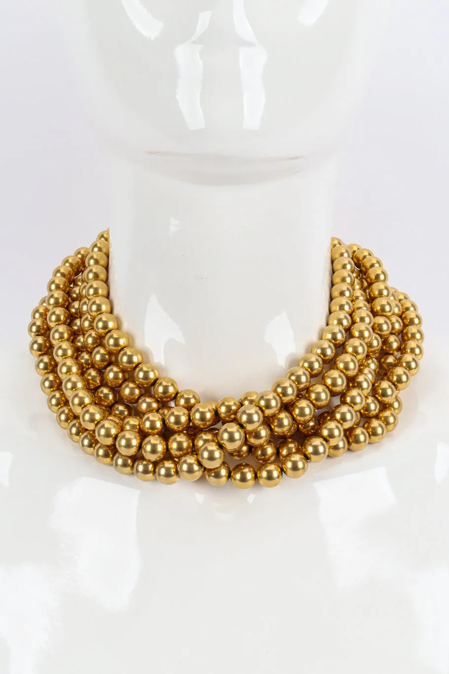Ball Chain Collar Necklace