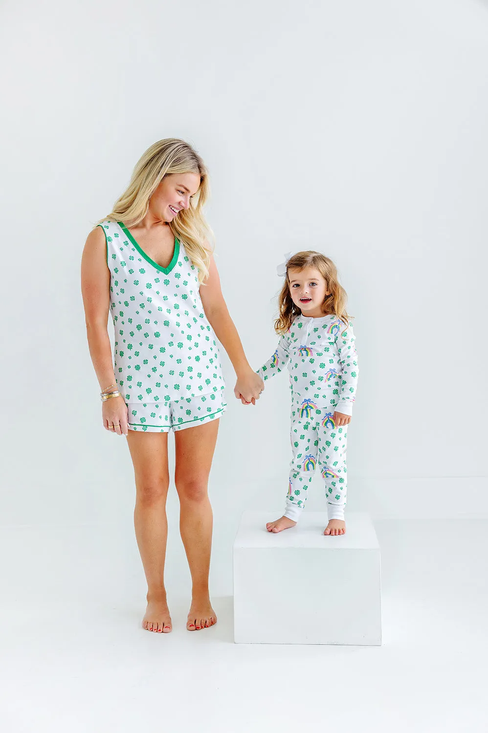 Beauty Sleep Snooze Set (Women's) - Chatham Crescent Clover with Kiawah Kelly Green
