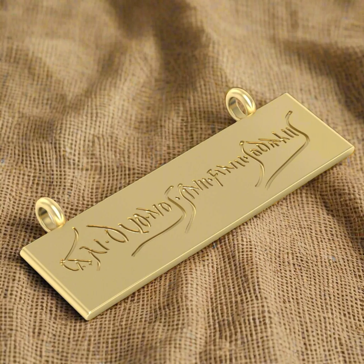 Best Friends Graffito Necklace