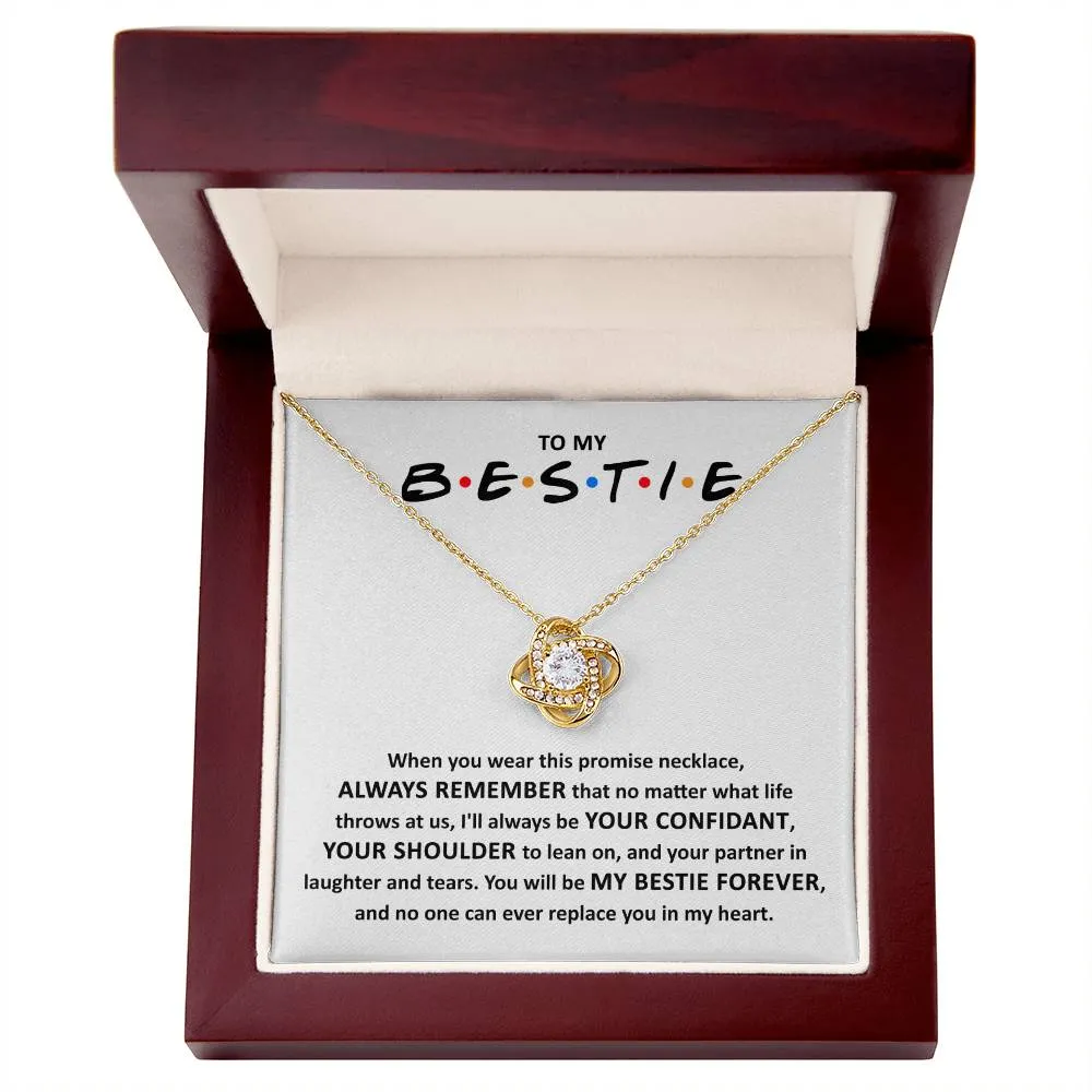 Bestie Promise Necklace, My Bestie Forever, BFF Gift