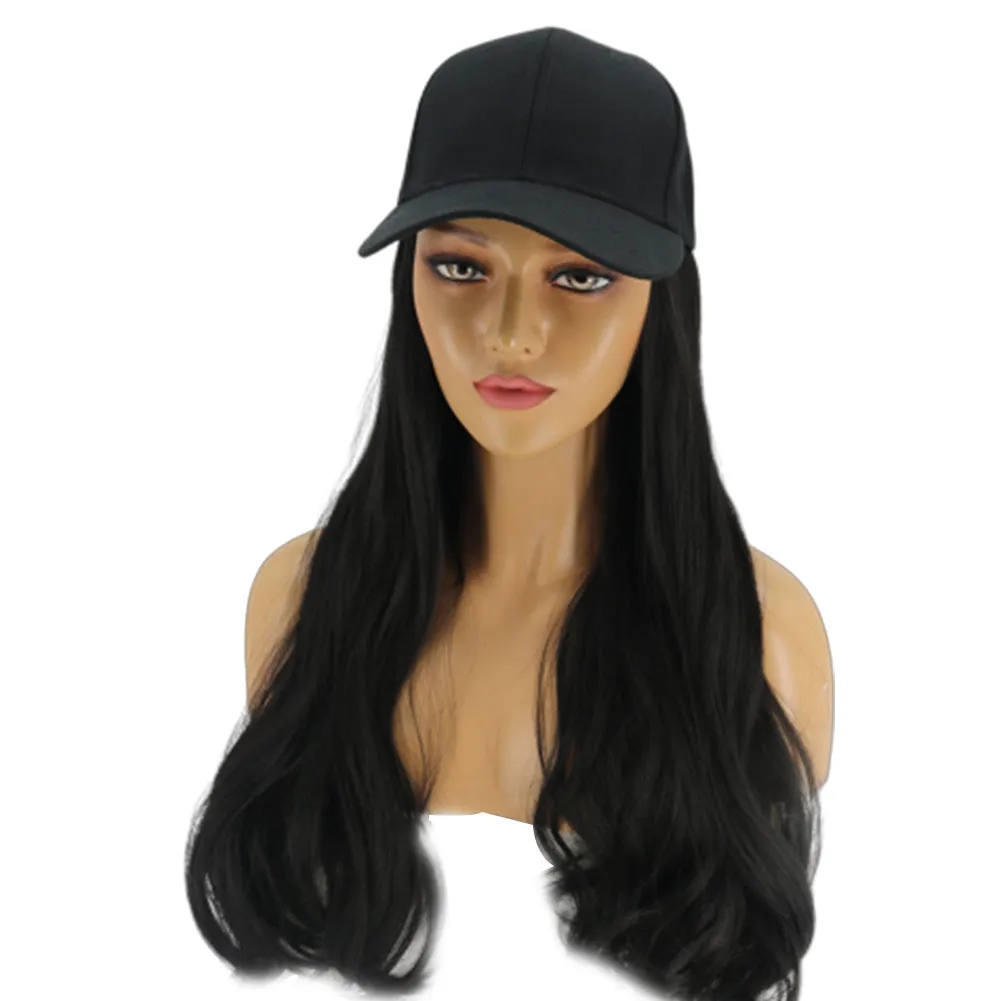 Blossom | Light Blonde Long Wavy Synthetic Hair Wig Hat with Cap