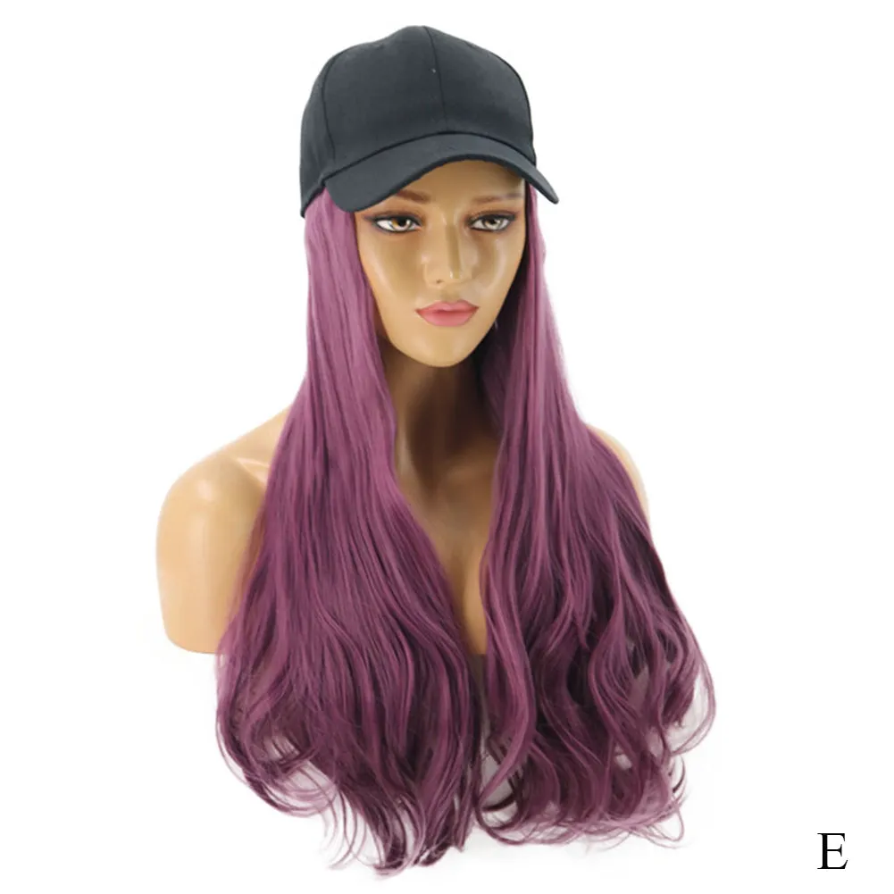 Blossom | Light Blonde Long Wavy Synthetic Hair Wig Hat with Cap
