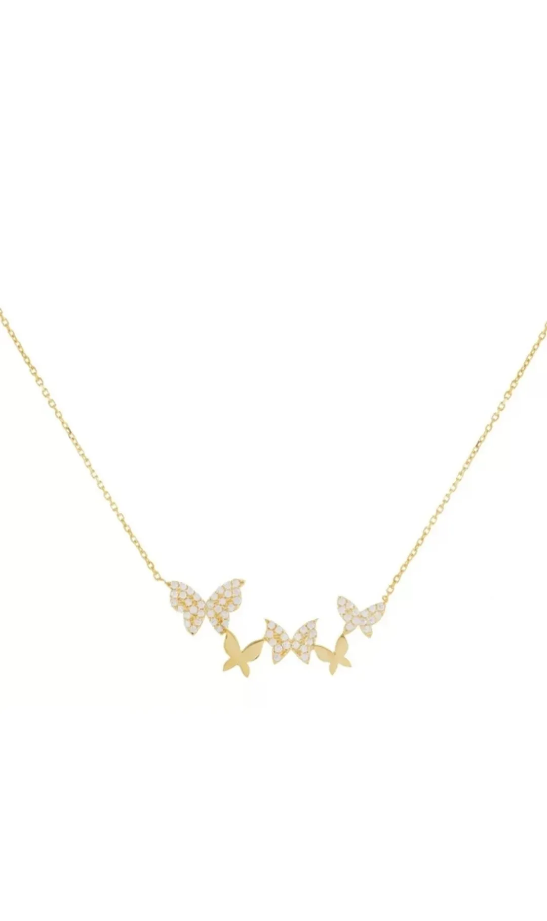 Bright Butterfly Necklace