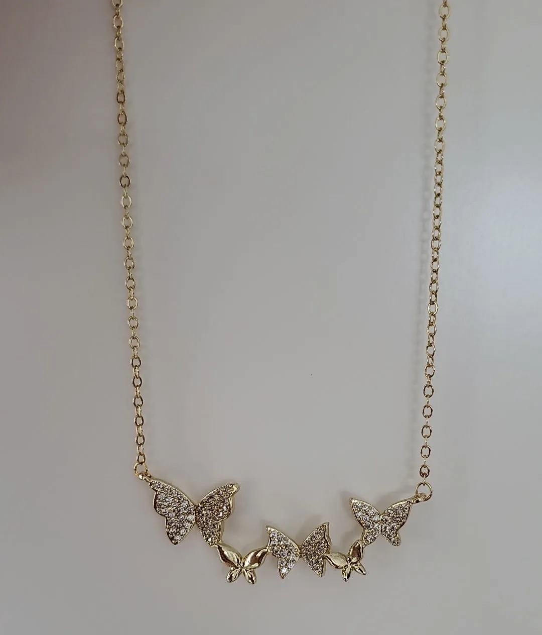 Bright Butterfly Necklace