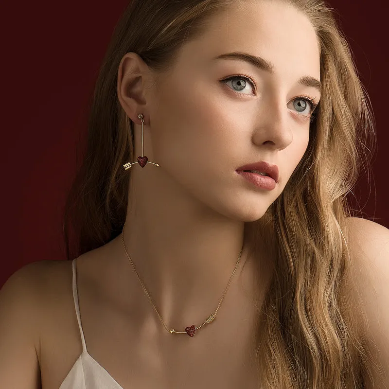 Bright Star Crush Silver Drop Earrings