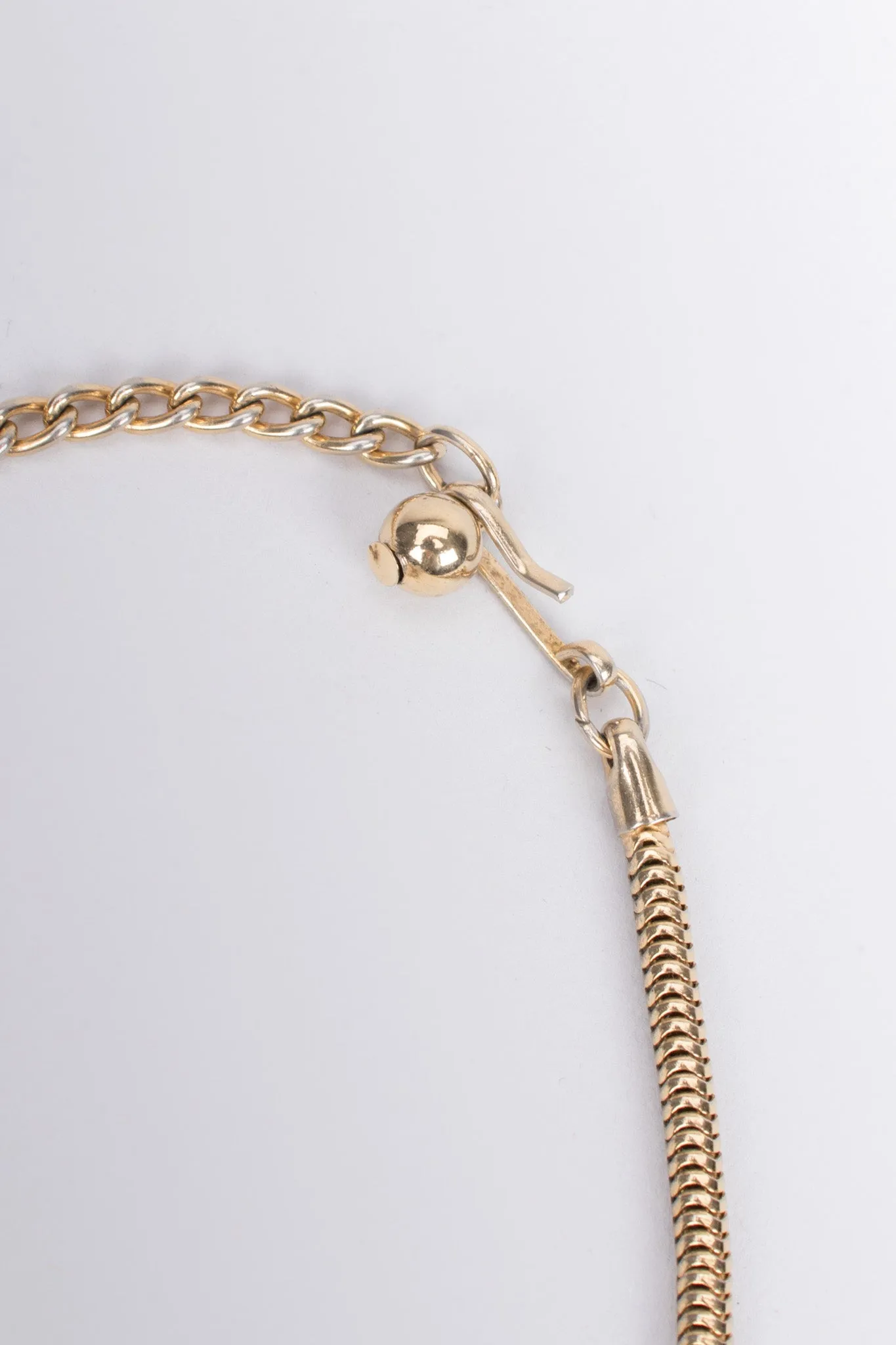 Brutalist Maze Collar Necklace