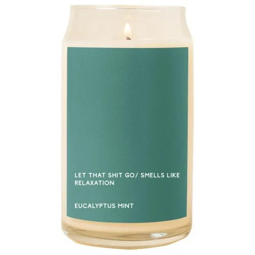 Candle Beer Can Glass