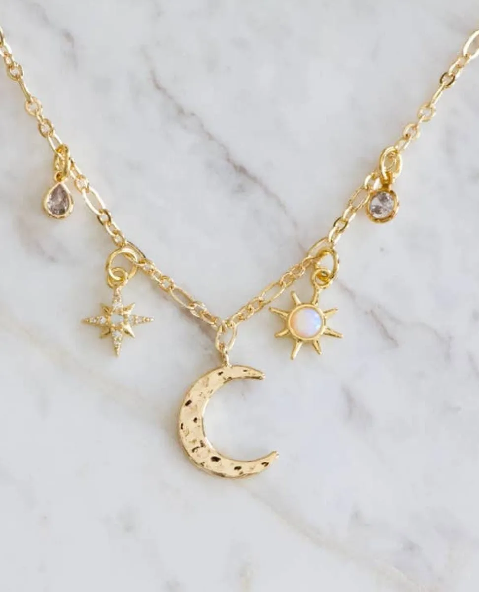 Celestial Charm Necklace