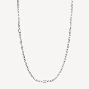Chain Link Necklace in Stainless Steel