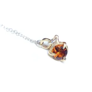 Citrine Sun Necklace