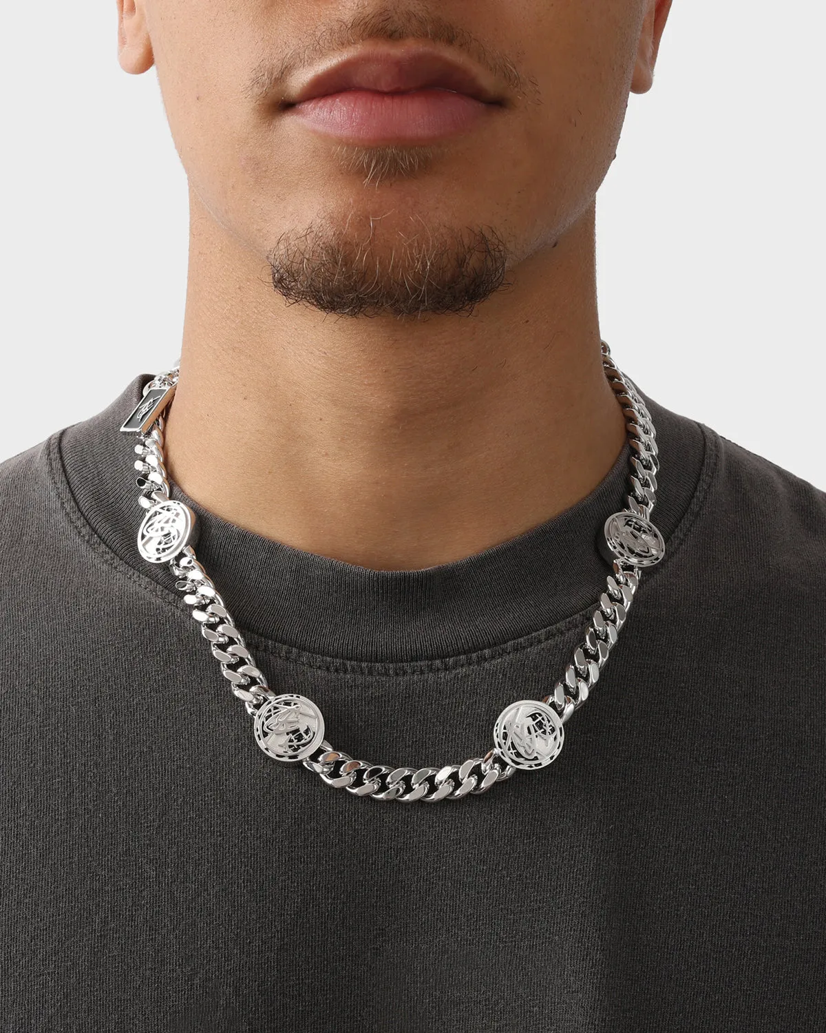 Cosmo Chain Necklace in Silver