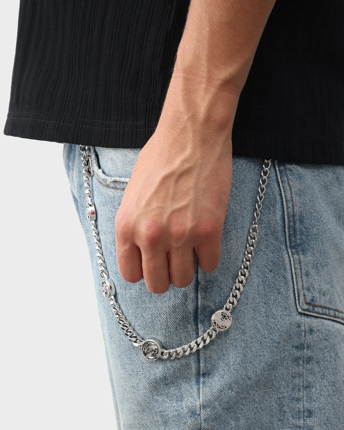 Cosmo Chain Necklace in Silver