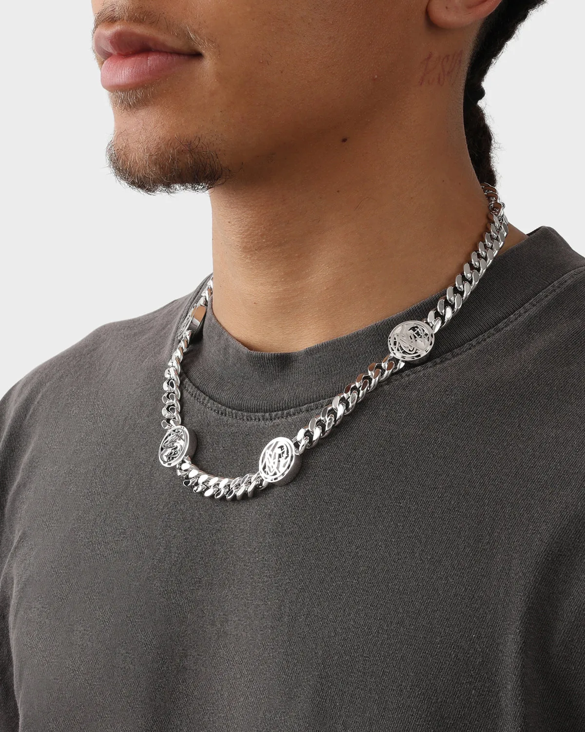 Cosmo Chain Necklace in Silver