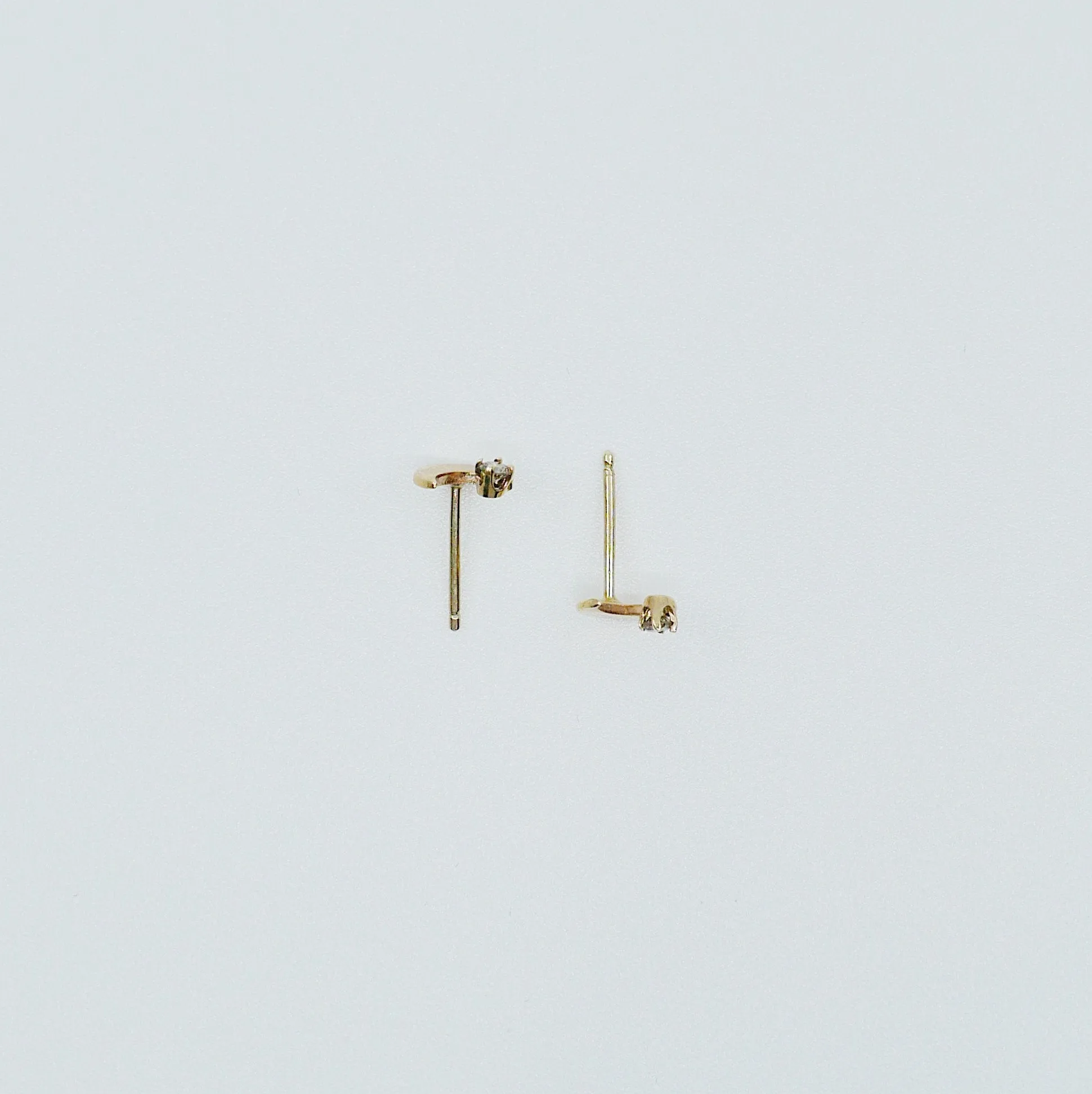 Crescent Moon Earrings - RTS