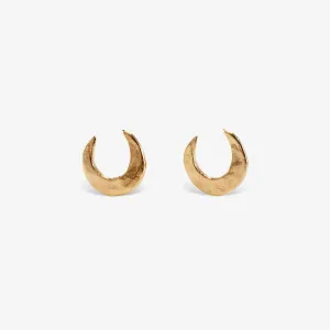 Crescent Moon Studs | E0711