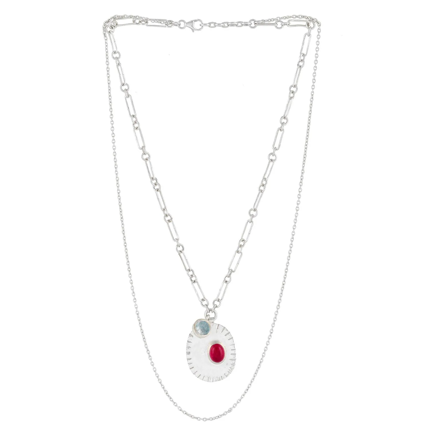 Cronus Necklace Silver