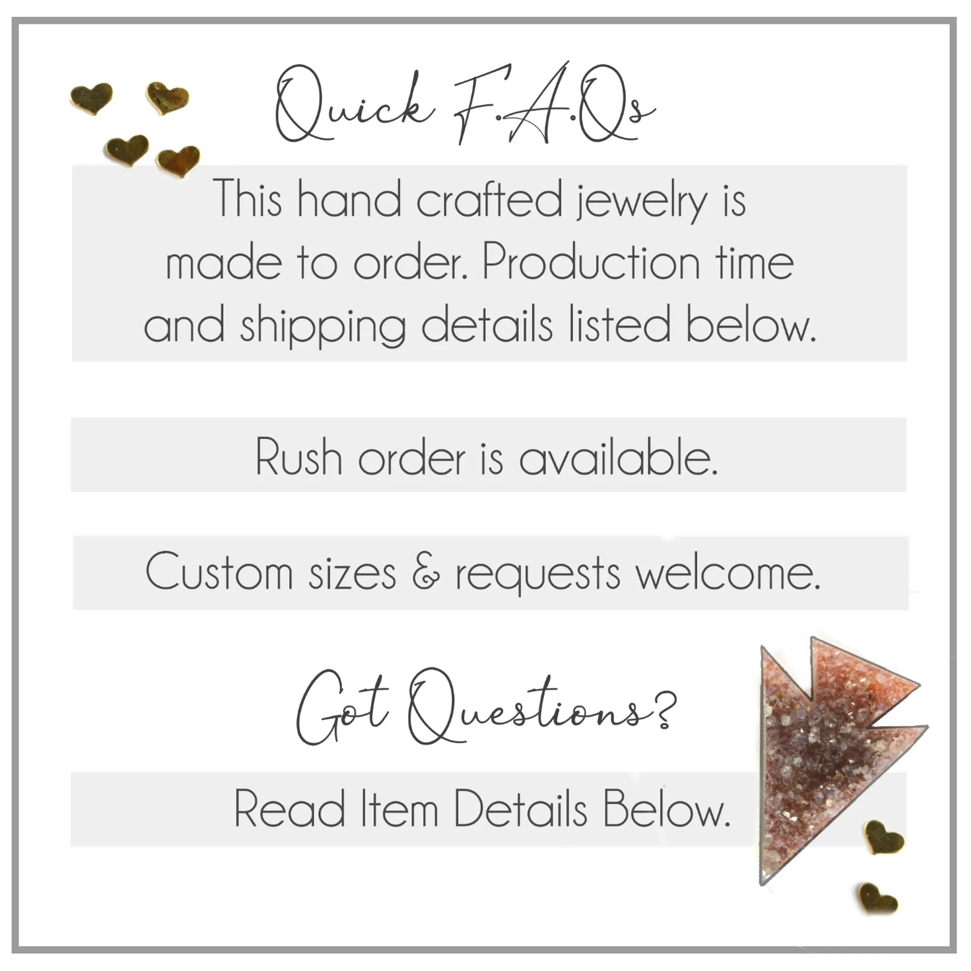 Crystal Charm Necklace